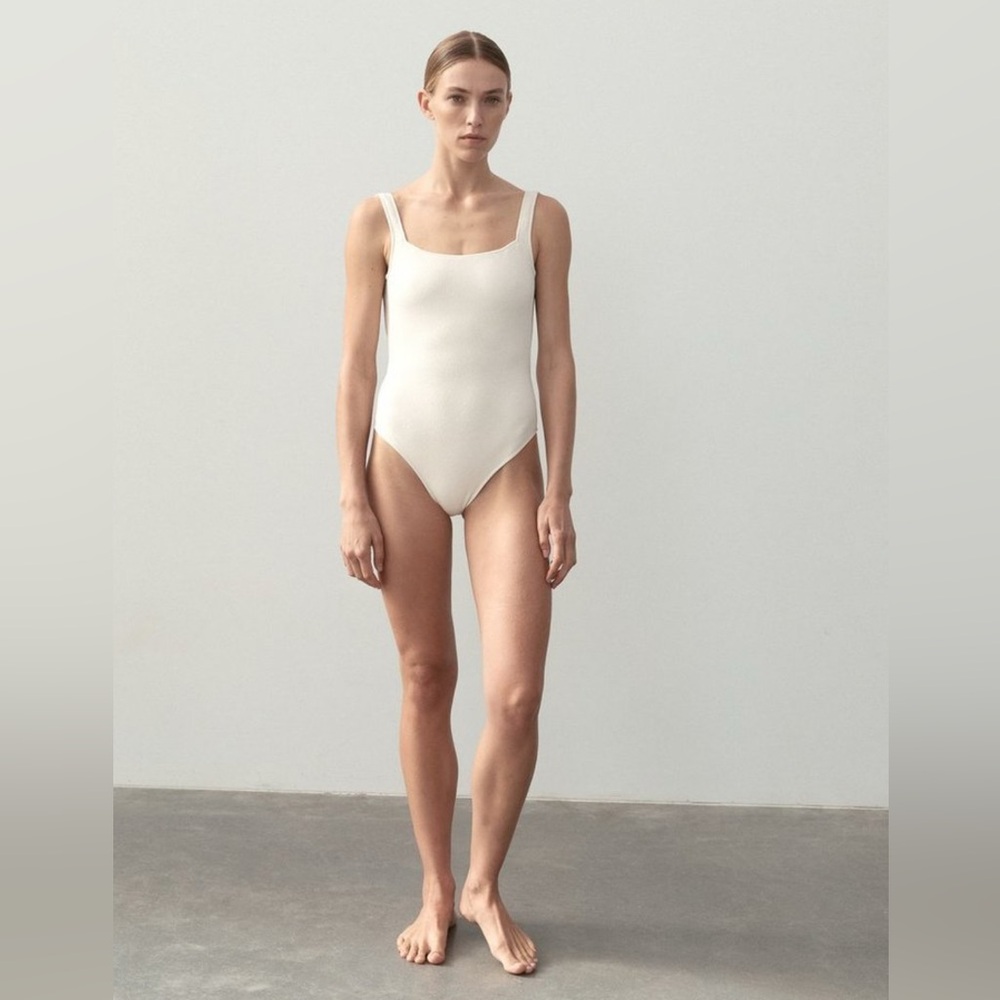Ziah Cream One Piece Swimsuit